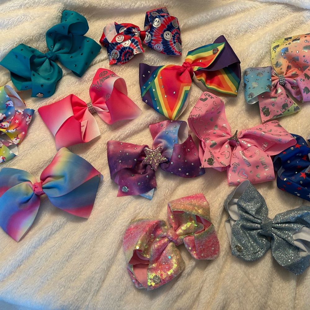 JoJo Siwa Colorful Hair Bow Set